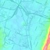 Clifton Hills topographic map, elevation, terrain