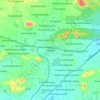 Pakala topographic map, elevation, terrain