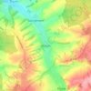 Mülsen topographic map, elevation, terrain