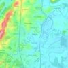 Briarfield topographic map, elevation, terrain