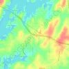 Midway topographic map, elevation, terrain
