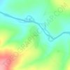 Dando topographic map, elevation, terrain