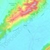 Tenjo topographic map, elevation, terrain