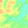 Linn Flat topographic map, elevation, terrain