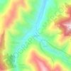Coşandere topographic map, elevation, terrain