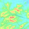Sungai Seluang topographic map, elevation, terrain