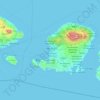 Kec. Sekarbela topographic map, elevation, terrain