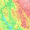 Askim topographic map, elevation, terrain