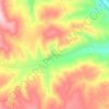Yukarıpelitözü topographic map, elevation, terrain
