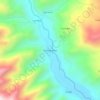 Troncopampa topographic map, elevation, terrain