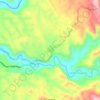 Obat topographic map, elevation, terrain