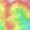 Lespar topographic map, elevation, terrain