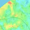 Vejby topographic map, elevation, terrain