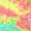 La Barre topographic map, elevation, terrain