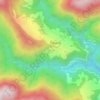 Dorona topographic map, elevation, terrain