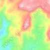 Buttu Bulo topographic map, elevation, terrain