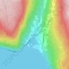 Austbygde topographic map, elevation, terrain