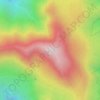 Mount Hamiguitan topographic map, elevation, terrain