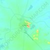 Charkhari topographic map, elevation, terrain