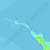 Pointe de la Fumée topographic map, elevation, terrain