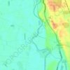Littleborough topographic map, elevation, terrain