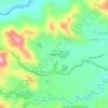 Tagalas-as topographic map, elevation, terrain