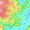 Toroño topographic map, elevation, terrain