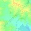 Kondapur topographic map, elevation, terrain
