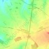 Six Hills topographic map, elevation, terrain