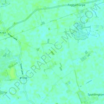 Willitoft topographic map, elevation, terrain