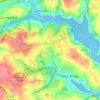 Angarrick topographic map, elevation, terrain
