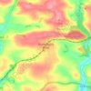 Grampound Road topographic map, elevation, terrain