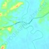 Long Kali topographic map, elevation, terrain