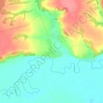 Лопатина topographic map, elevation, terrain