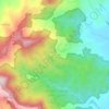 Polewali topographic map, elevation, terrain