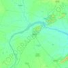 Tonk topographic map, elevation, terrain