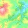 Le Ville del Monte topographic map, elevation, terrain