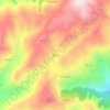 Temenia topographic map, elevation, terrain