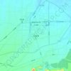 Yueyaquan topographic map, elevation, terrain