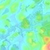 Dowra topographic map, elevation, terrain