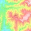 Neira topographic map, elevation, terrain