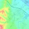 Le Casette topographic map, elevation, terrain