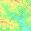 Country Club Estates topographic map, elevation, terrain