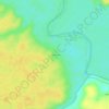 Urberlandia topographic map, elevation, terrain