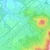 Zimmern topographic map, elevation, terrain