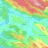 Chittar topographic map, elevation, terrain