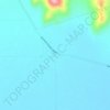Gannett topographic map, elevation, terrain
