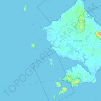 Jali topographic map, elevation, terrain