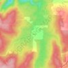 Takone topographic map, elevation, terrain