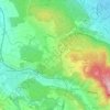 Waldegg topographic map, elevation, terrain